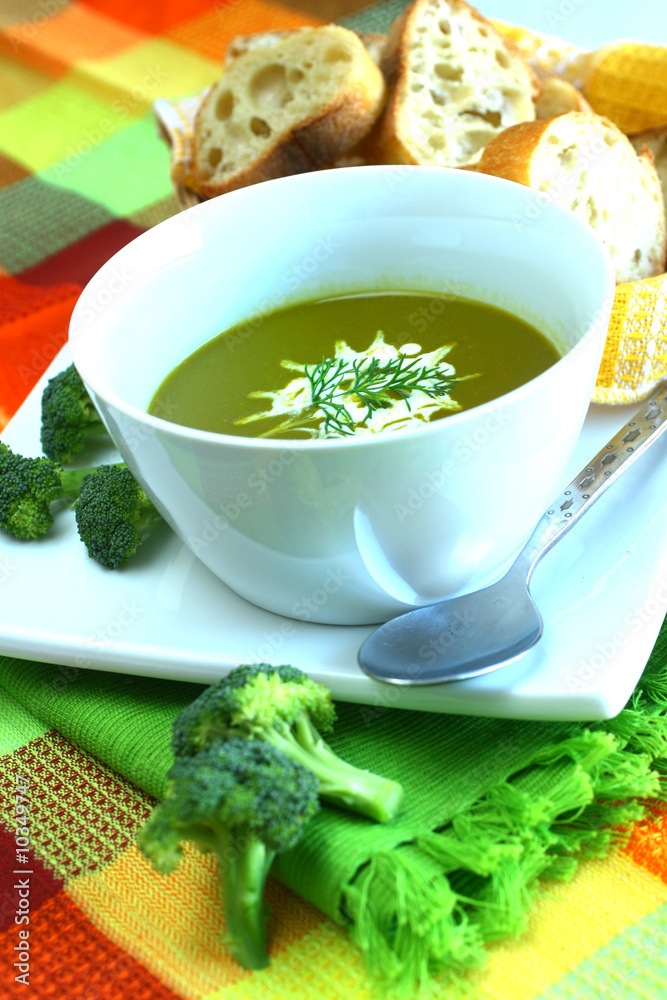 Broccoli soup Broccoli soup