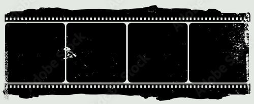 Editable vector film frame