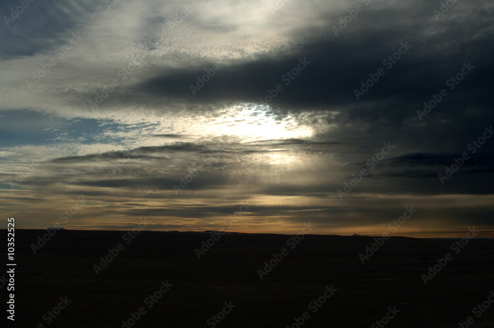 Obraz premium Sonnenuntergang