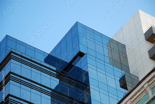 Office building and blue sky (5)