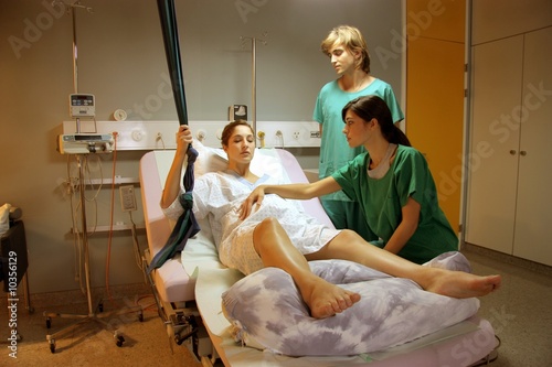 Bilde på lerret pregnant