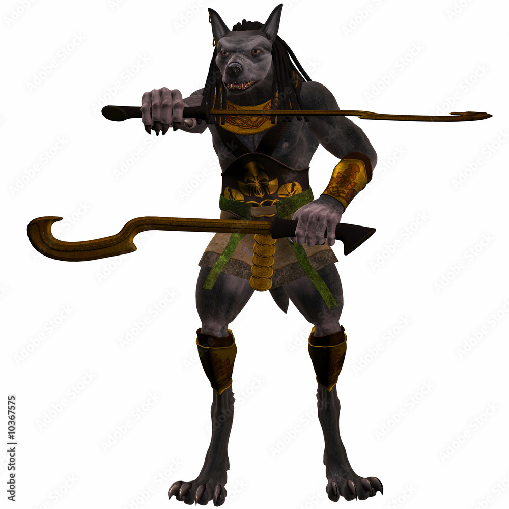 Anubis - Ägyptische Fantasie Figur