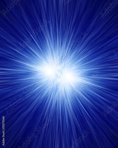 star light on a dark blue background