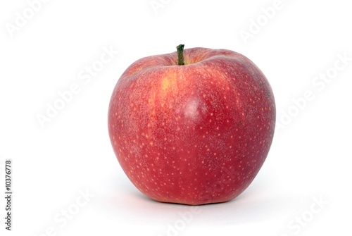 Red apple isolated on white backround