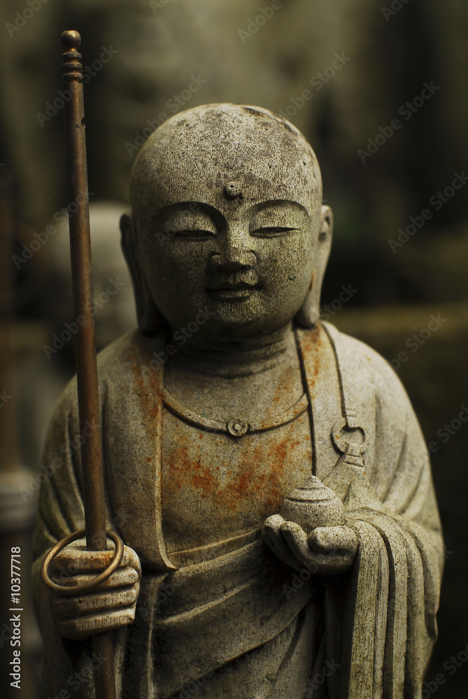 Fototapeta premium Buddhastatue - Tempelanlage