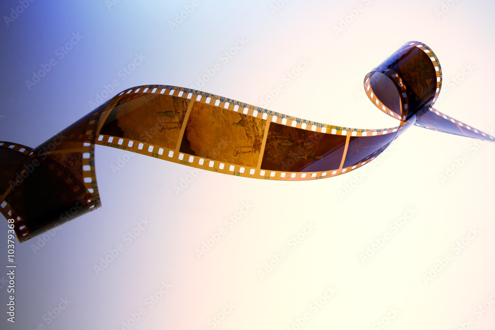 Fototapeta premium background with film