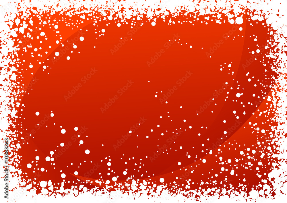 Red snowfall background, vector illustration Red snowfall background, vector illustration