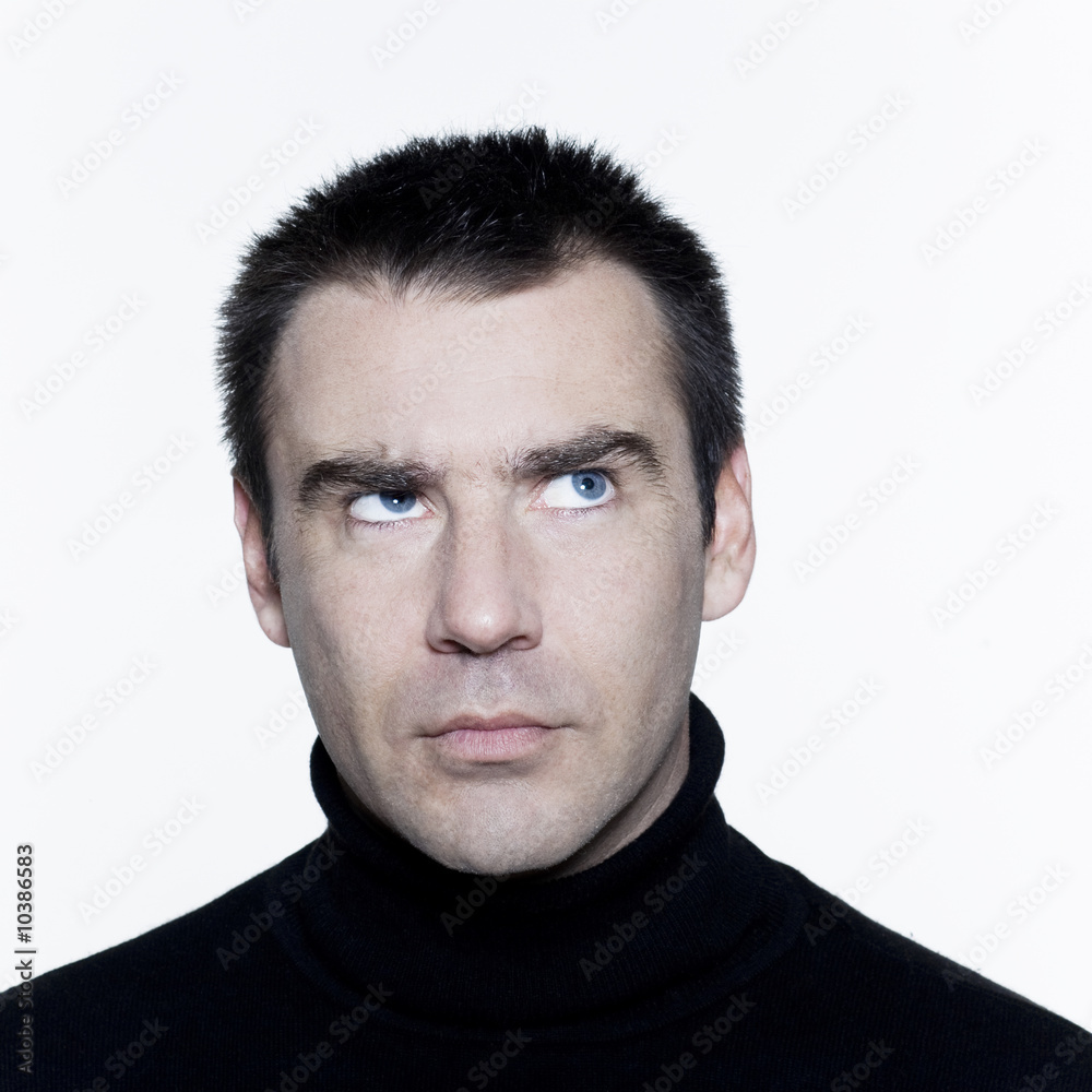 Obraz premium thinking man