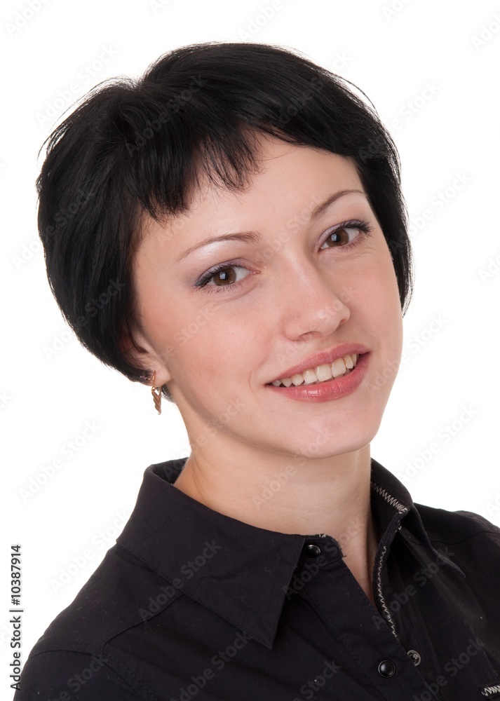 Female portrait. Beautiful young woman close up. Female portrait. Beautiful young woman close up.