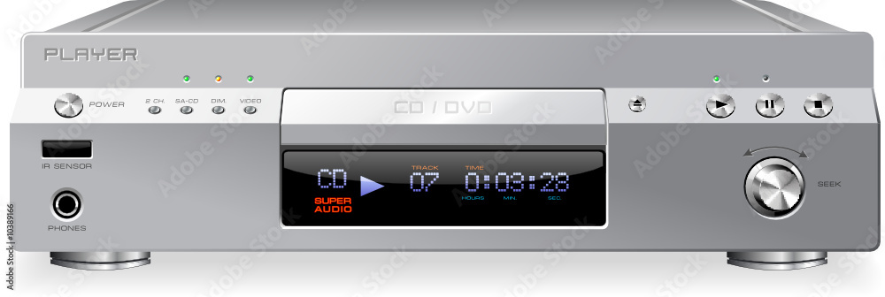 CD or DVD Player CD or DVD Player