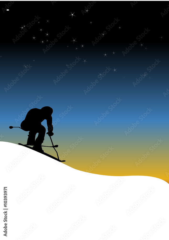skieur skieur