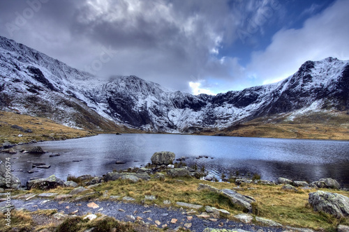 Llyn Idwal and Winter in Snowdonia