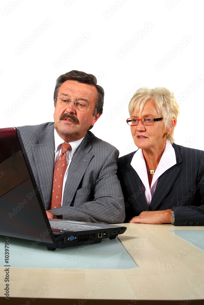 Fototapeta premium Mature Team