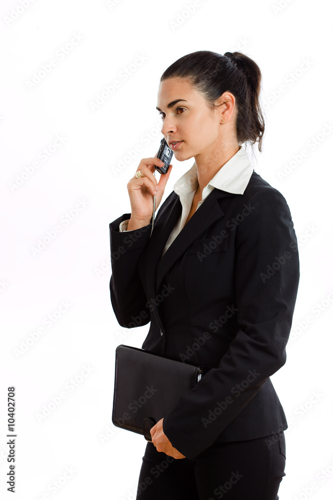 businesswoman calling on mobile phone, smiling, businesswoman calling on mobile phone, smiling,
