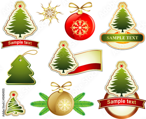 christmas design elements