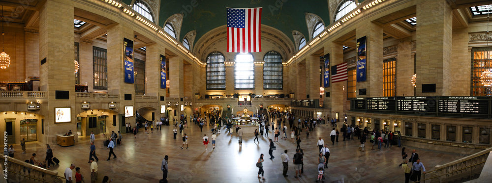 Naklejka premium Photo panoramique Grand Central Station