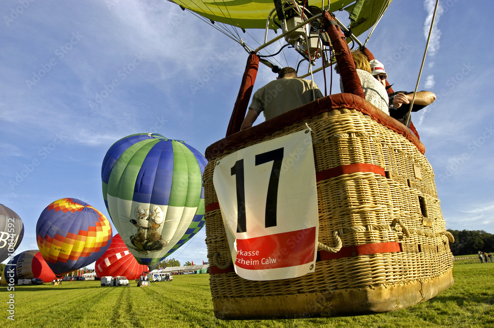 Obraz premium Heißlustballone