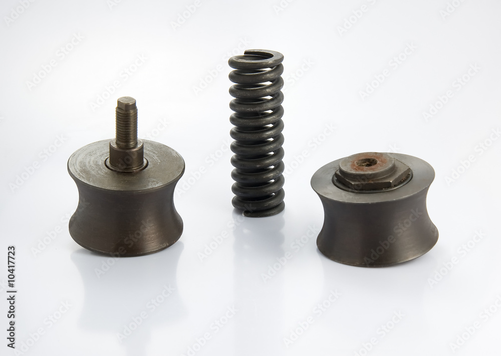 A set of metal accessory in Studio A set of metal accessory in Studio
