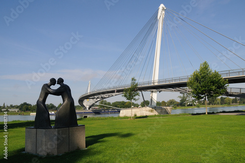 Passerelle de la réconciliation entre Strasbourg et Kehl
