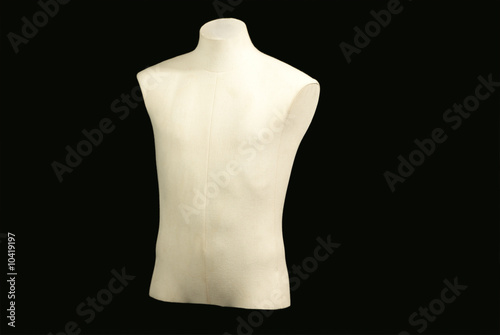 Bild auf Leinwand half-length mannequin from sideways