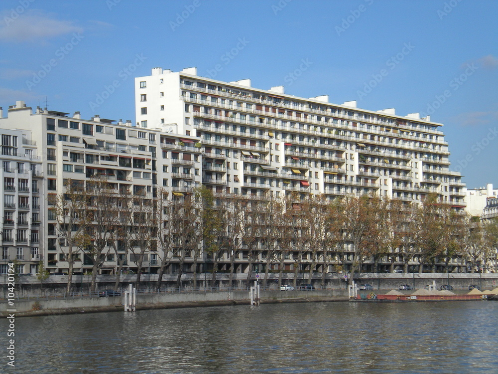 Immeuble d'habitation à Paris