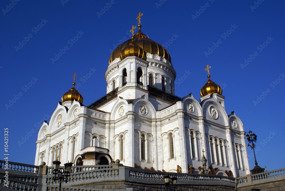 Cathedral orthodox Crist Savior in Moscow, Russia