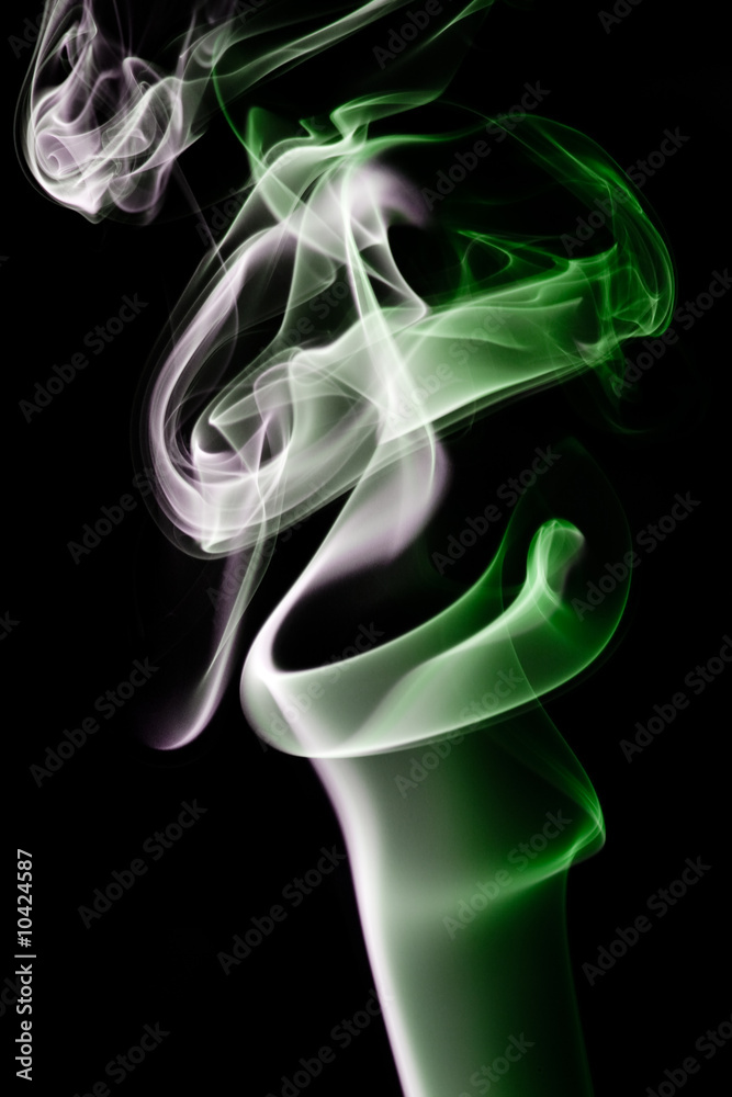 Abstract smoke background a over black background Abstract smoke background a over black background