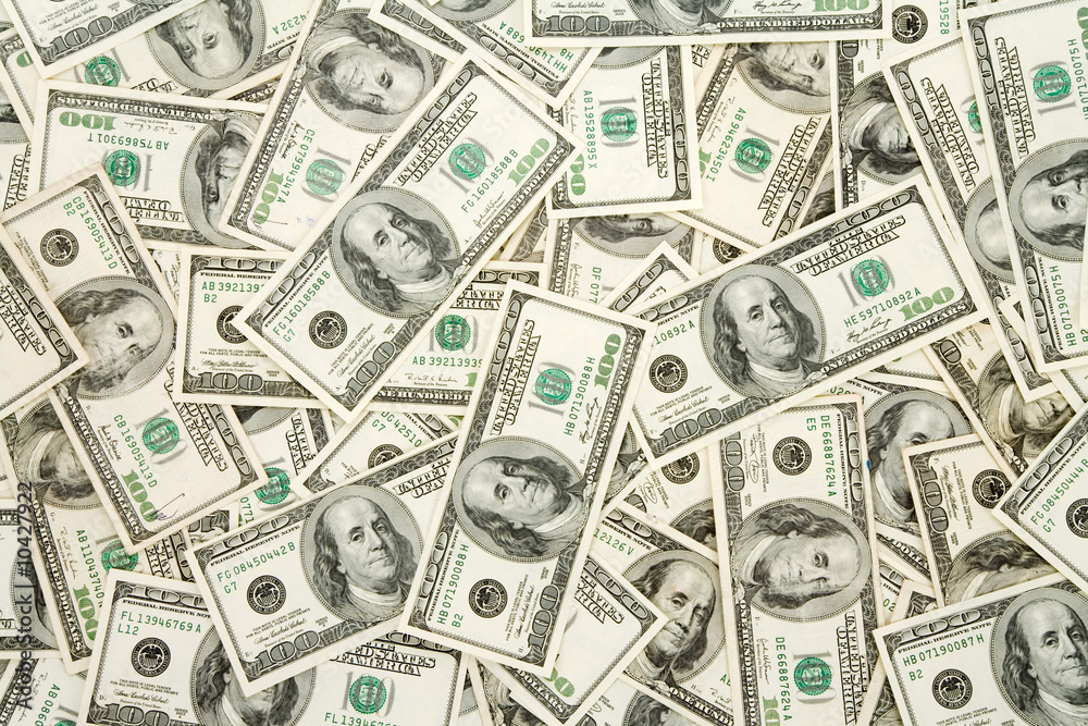 US Dollars Pattern for background