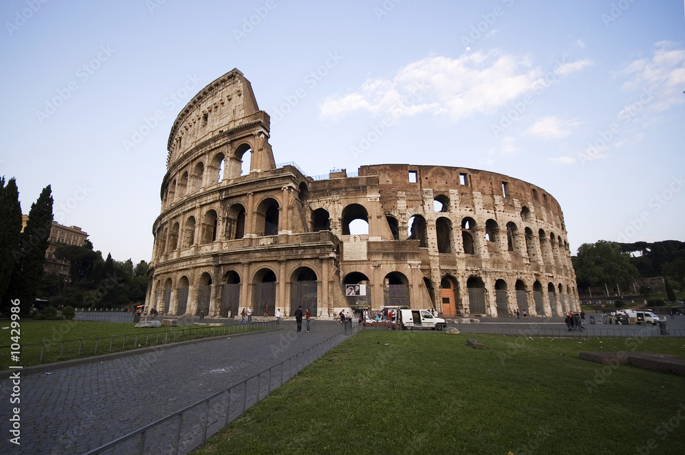 Naklejka premium Architektura Rzymu