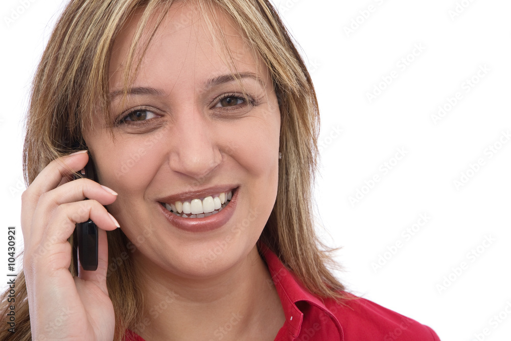 business communications concept with businesswoman business communications concept with businesswoman