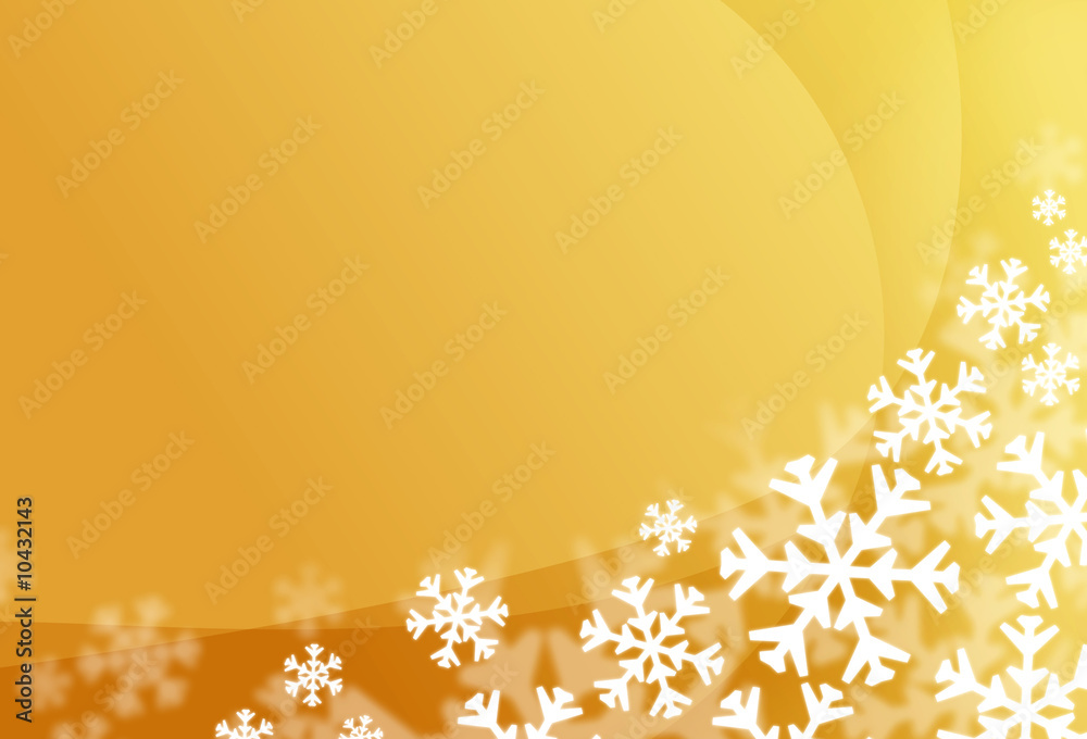 Obraz premium snow flake background