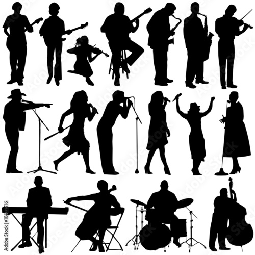 musician vector