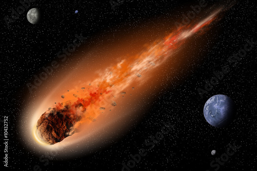Fototapeta Naklejka Na Ścianę i Meble -  asteroid in space