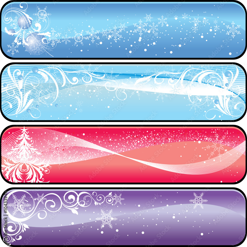 winter banners