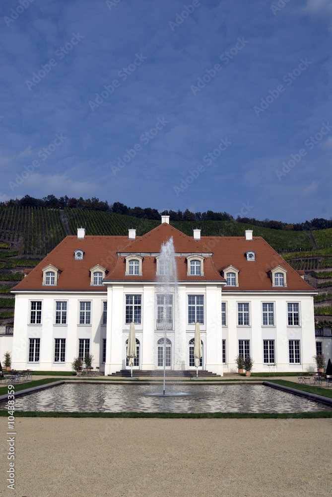Staatliches Weingut Schloss Wackerbarth, Radebeul,Sachsen