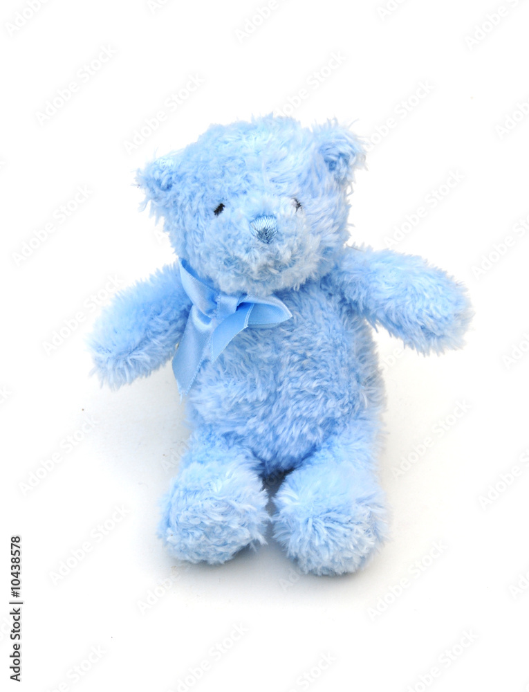 Blue teddy bear