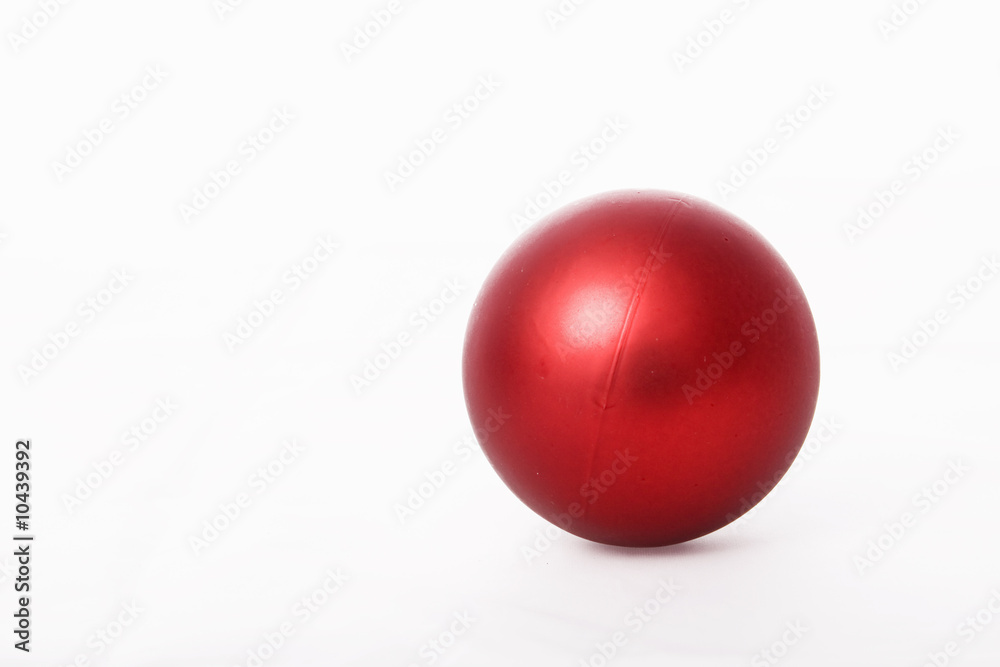 Red ball of christmas Red ball of christmas