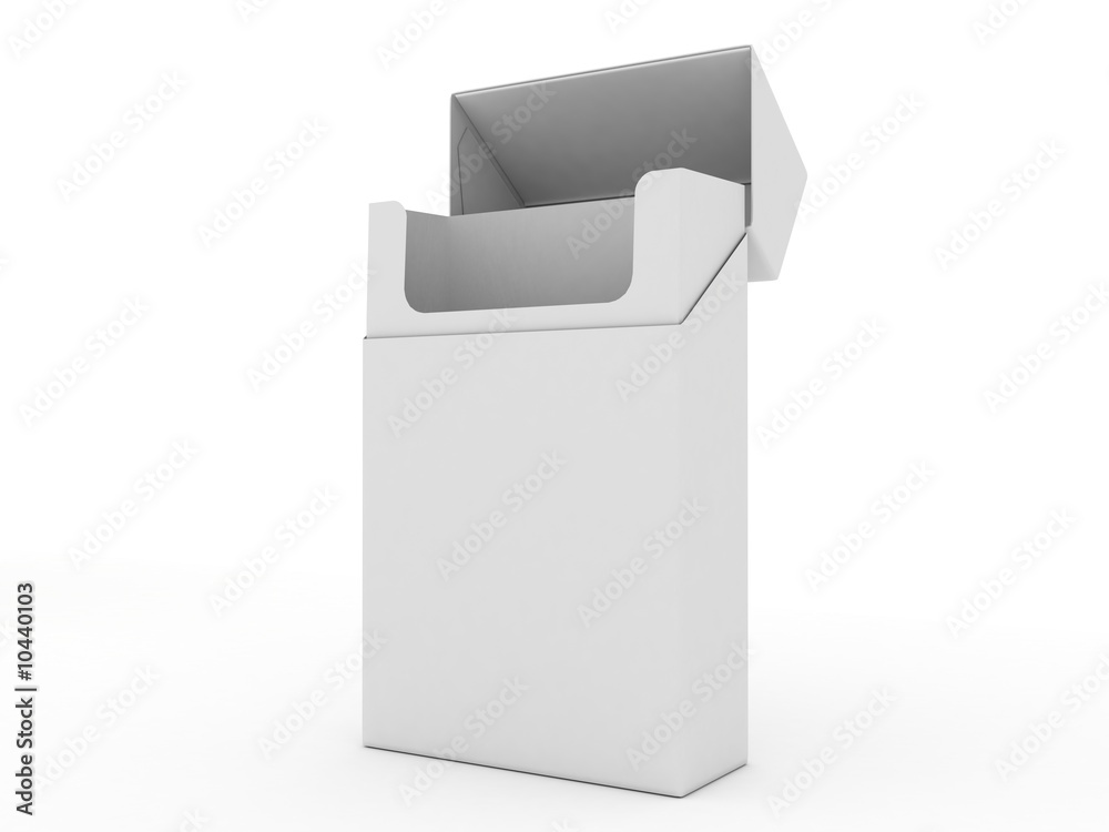 Empty pack of cigarettes Empty pack of cigarettes