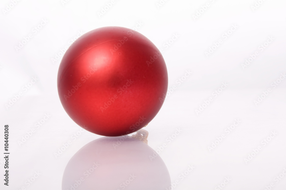 Red ball of christmas Red ball of christmas