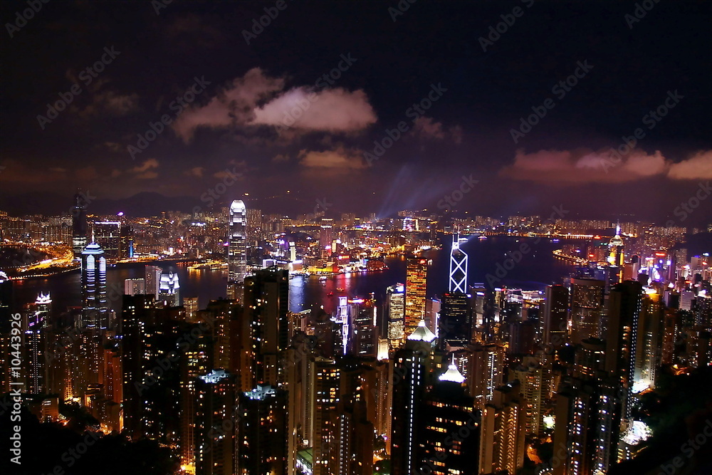 Hong Kong Peak Skyline