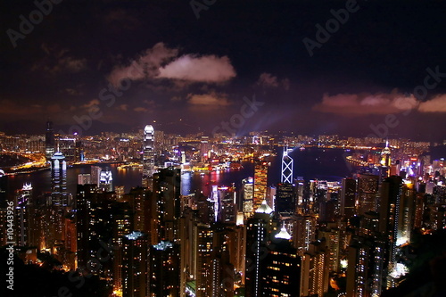 Hong Kong Peak Skyline