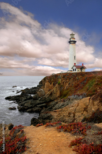 Lighthouse Along the Coast of California