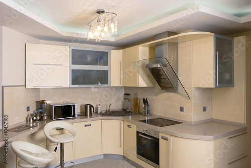modern kitchen interior