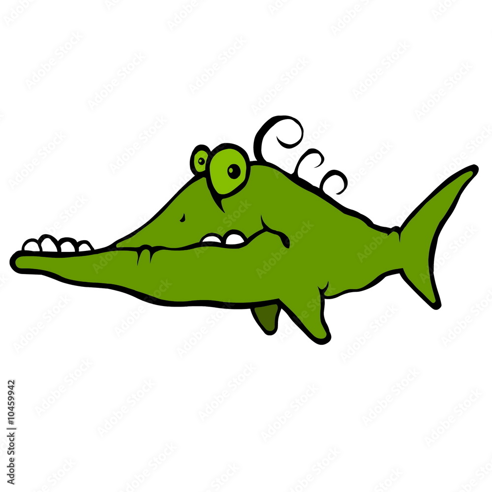 Obraz premium Happy aligator