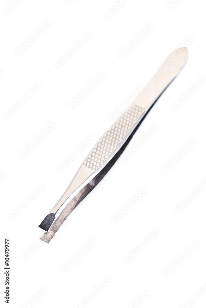 Cosmetic tool isolated on white background Cosmetic tool isolated on white background