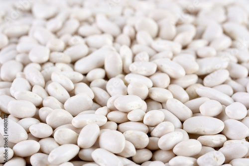 Lentils isolated on white background