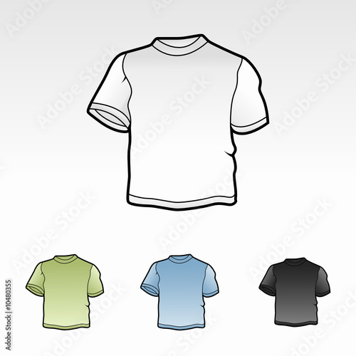 T-shirt templates