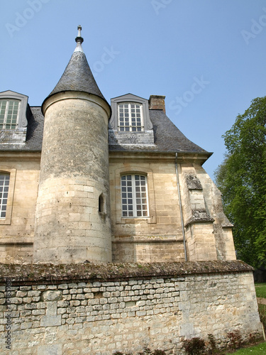 Old house in french abbey