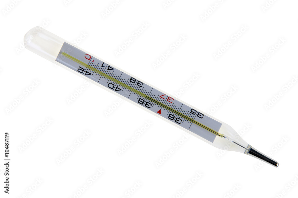 Thermometer isolated close-up(with clipping path) Thermometer isolated close-up(with clipping path)