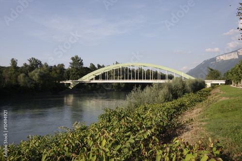 a bridge over a river © minik